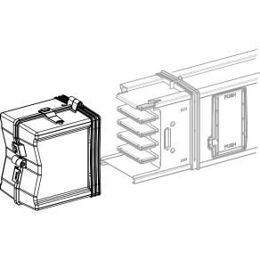 Schneider Electric Canalis KSA - KSA1000AF1 - Végborító 1000 A