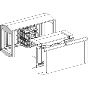 Schneider Electric Canalis KSA - KSA800FA4 - Adapter régi KS sínhez 800 A