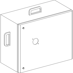 Schneider Electric Canalis KSB - KSB250DC4TRE - Leágazódoboz, 250 A, NSX 250 rot. hajt. megszakítóhoz mérőfunkcióval