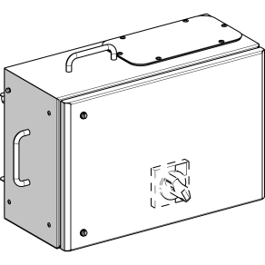 Schneider Electric Canalis KSB - KSB160SM413 - Leágazódoboz moduláris készülékekhez, 160A