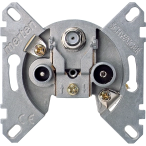 Schneider Electric Merten Antique Artec Trancent - MTN466097 - TV-R-SAT aljzat, végzáró