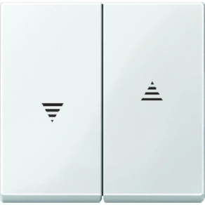 Schneider Electric Merten System M - MTN432419 - Dupla billentyű, redőnyvezérléshez, System-M, polárfehér
