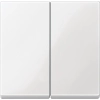 Schneider Electric Merten System M - MTN432519 - Dupla billentyű, System-M, polárfehér