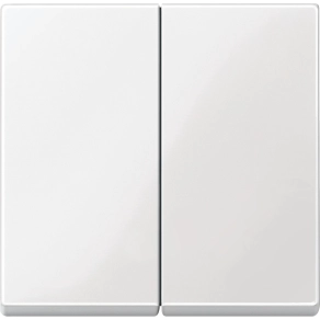 Schneider Electric Merten System M - MTN432519 - Dupla billentyű, System-M, polárfehér