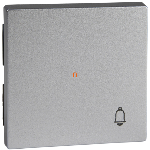   Schneider Merten System M billentyű, csengőjellel, alumínium MTN439860