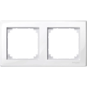   Schneider Electric Merten System M - MTN478219 - Smart kettes keret, polárfehér