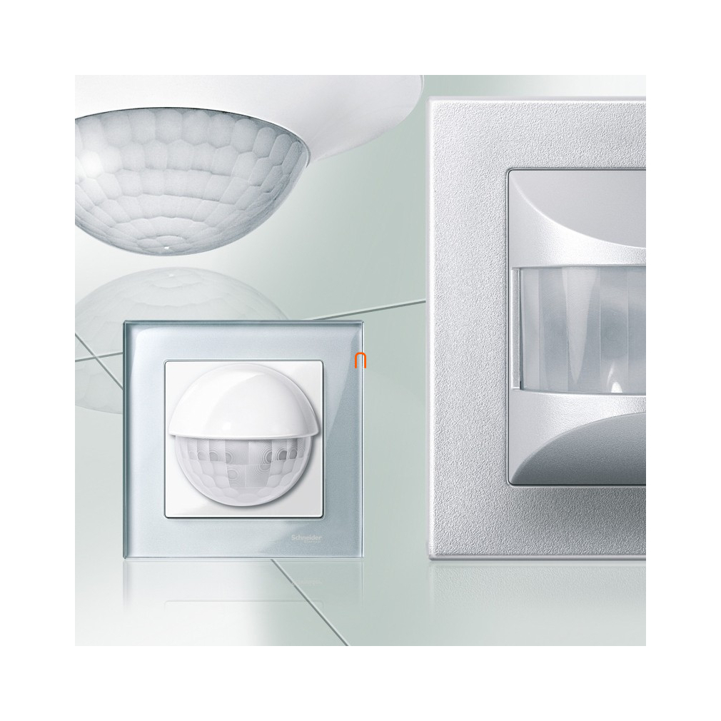 Merten System M Argus 180/2,20m beltéri mozgásérzékelő fedlap, polár fehér, fényes MTN568819 Schneider