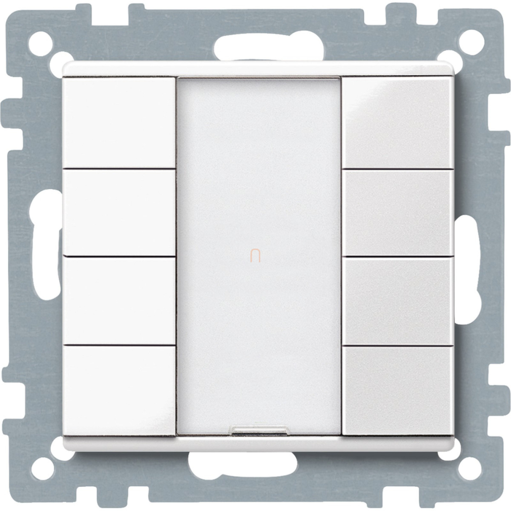 Merten-KNX 4-es nyomógomb , SystemM, polárfehér, fényes MTN617419 Schneider