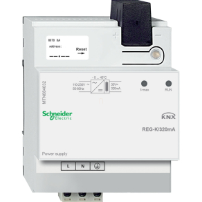   Schneider Electric KNX - MTN684032 - Merten-KNX REG-K tápegység 320mA