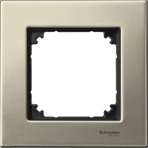   Schneider Electric Merten System M - MTN403105 M-Plan egyes keret, titánium (fém)