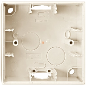   Schneider Merten egyes kiemelődoboz, M-Elegance, krém MTN524144