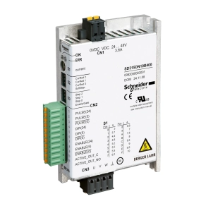 Schneider Electric Lexium SD3 - SD315DN10B400 - 3f léptetőmotor hajtás, 10 A, impulzus/irány interfész, 24…48 VDC