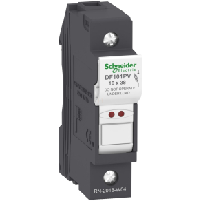   Schneider Electric TeSys DF, LS1/GK1 - DF101PV - 10X38 biztosíték tartó 1P 1000VDC