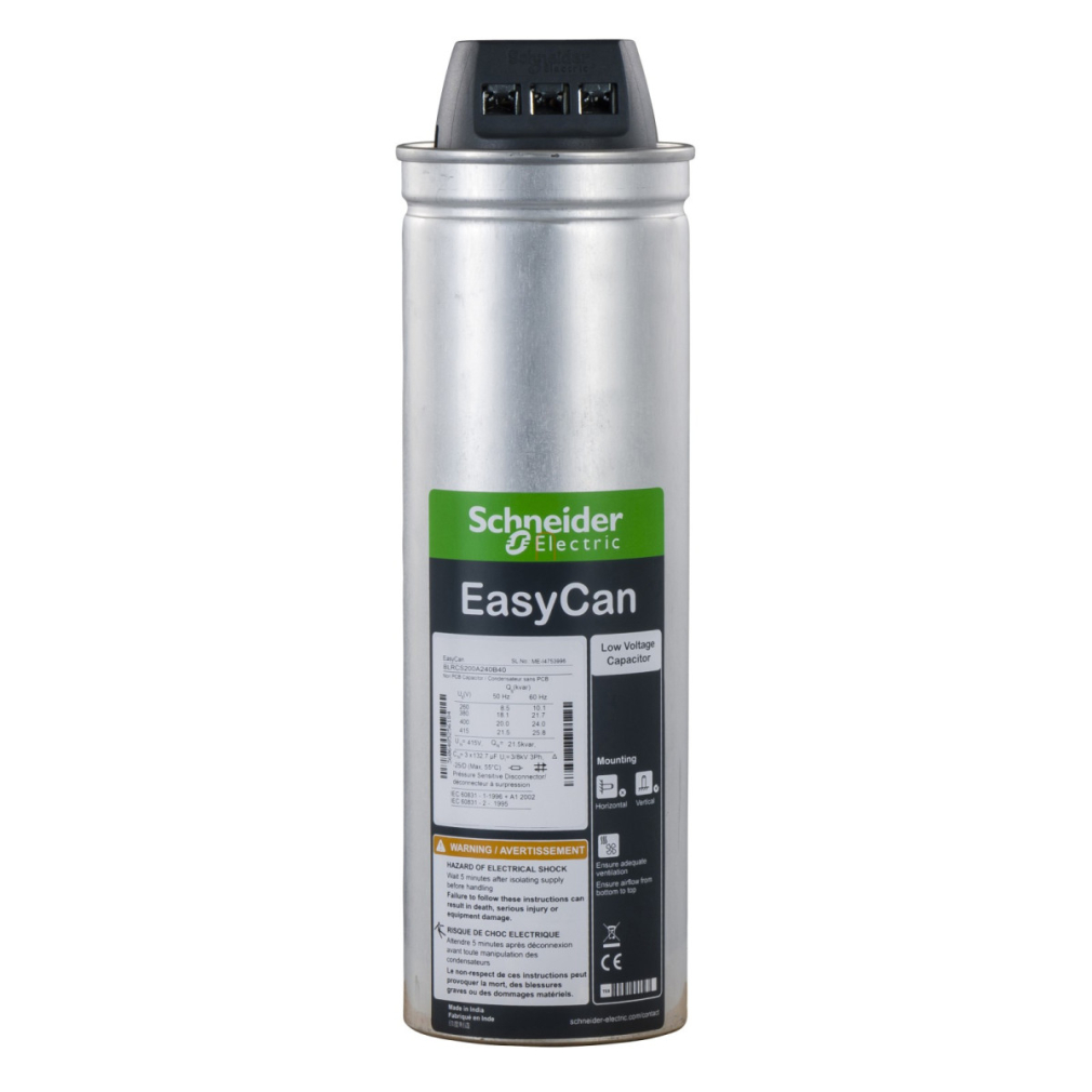 20 kvar EasyCan Serleg kondenzátor 400V BLRCS200A240B40 Schneider