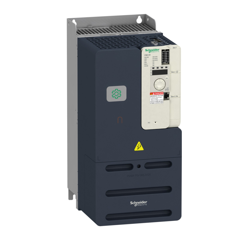 Lexium 32 szervohajtás, 9000 W, 3f, 480 VAC, Modbus, impulzus vezérlés, bővíthető kommunikáció LXM32MD85N4 Schneider