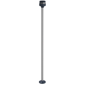   Schneider Electric Harmony XVU - XVUZ800 - Ø60 fényoszlop rögzítő egység tartóoszlopos rögzítéshez, 800 mm magas, fekete
