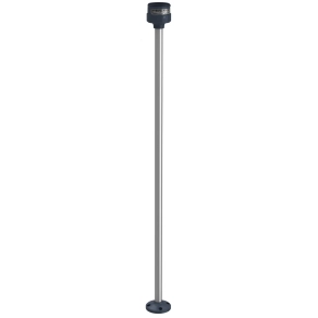 Schneider Electric Harmony XVU - XVUZ800 - Ø60 fényoszlop rögzítő egység tartóoszlopos rögzítéshez, 800 mm magas, fekete
