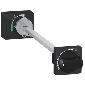 Schneider Electric TeSys - GV4APN01 - Hosszabbított rotációs hajtás fekete GV4