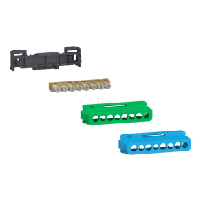   Schneider Electric PrismaSeT XS - LGYT2A08 - Csatlakozóblokk, 4 x 16 + 4 x 10 csavaros + 1 zöld és 1 kék burkolat (80A)