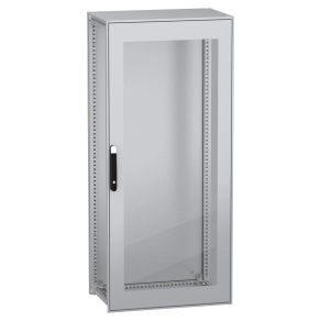 Schneider Electric PanelSeT SFN - NSYSFN18850T - elosztószekrény szerelőlap nélkül üvegajtóval 1800x800x500 IP55