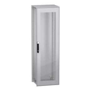   Schneider Electric PanelSeT SFN - NSYSFN20650T - elosztószekrény szerelőlap nélkül üvegajtóval 2000x600x500 IP55