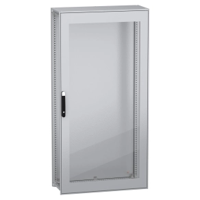 Schneider Electric PanelSeT SFN - NSYSFN201040T - elosztószekrény szerelőlap nélkül üvegajtóval 2000x1000x400 IP55