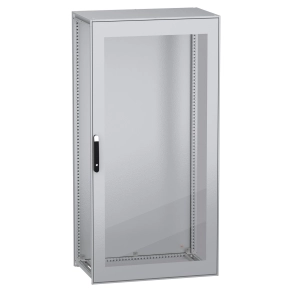 Schneider Electric PanelSeT SFN - NSYSFN201060T - elosztószekrény szerelőlap nélkül üvegajtóval 2000x1000x600 IP55