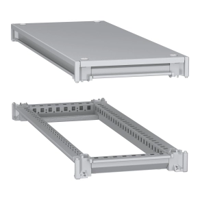 Schneider Electric PanelSeT SFN - NSYSFNC38 - felső+alsó keret 300x800 RAL7035