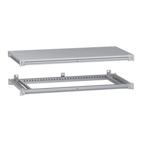 Schneider Electric PanelSeT SFN - NSYSFNC105 - felső+alsó keret 1000x500 RAL7035