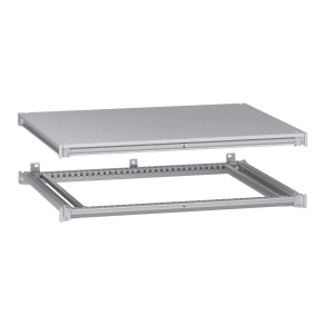 Schneider Electric PanelSeT SFN - NSYSFNC108 - felső+alsó keret 1000x800RAL7035