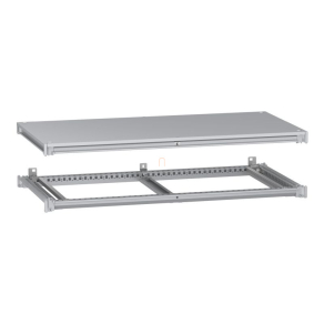   Schneider Electric PanelSeT SFN - NSYSFNC126 - felső+alsó keret 1200x600 RAL7035