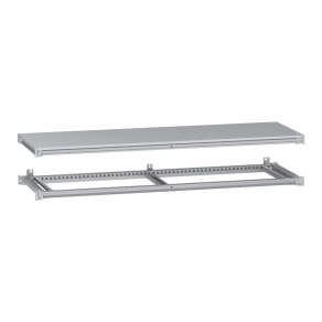 Schneider Electric PanelSeT SFN - NSYSFNC165 - felső+alsó keret 1600x500 RAL7035
