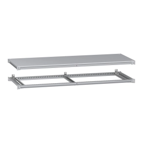 Schneider Electric PanelSeT SFN - NSYSFNC166 - felső+alsó keret 1600x600 RAL7035