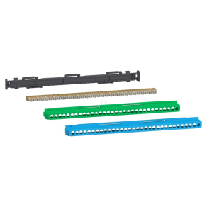   Schneider Electric PrismaSeT XS - LGYT2A32 - Csatlakozóblokk, 16 x 16 + 16 x 10 csavaros + 1 zöld és 1 kék burkolat (80A)