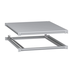 Schneider Electric PanelSeT SFN - NSYSFNC810 - felső+alsó keret 800x1000 RAL7035