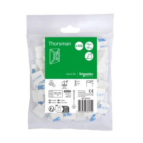 Schneider Electric Thorsman - IMT46450 - Öntapadós rögzítő gyorskötözőkhöz, max szélesség 3.6 mm (100 db)