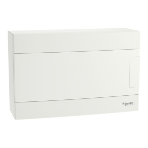   Schneider Electric Easy9 EU - EZ9EUD112 - kiselosztó, teli ajtó, falon kívüli, 1x12 modul, PEN