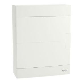   Schneider Electric Easy9 EU - EZ9EUD212 - kiselosztó, teli ajtó, falon kívüli, 2x12 modul, PEN