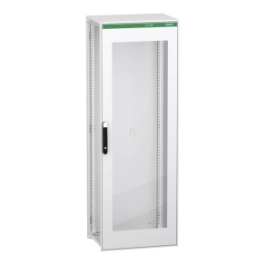   Schneider Electric PrismaSeT HD - NSYSFPN20750TED - Elosztószekrény 2000x700x500 üveg ajtóval RAL9003