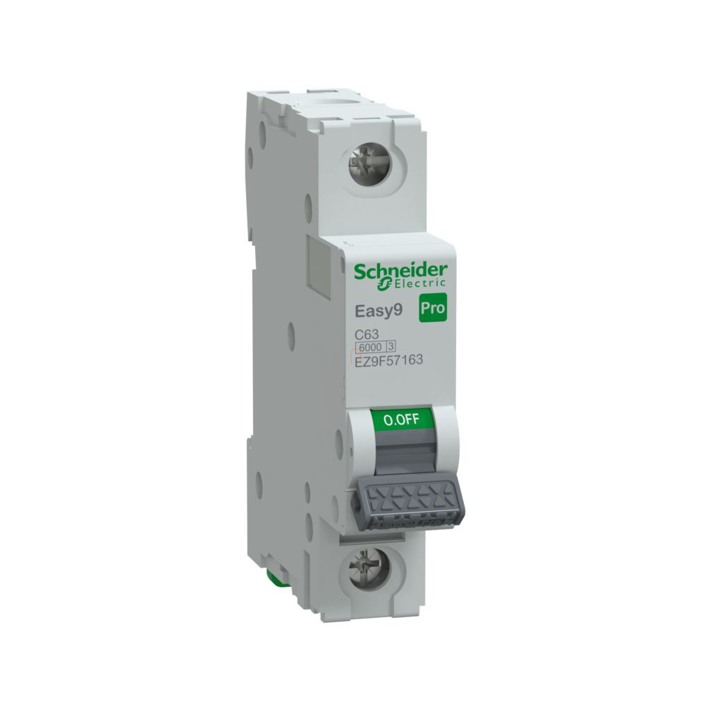 Schneider Easy9 Pro kismegszakító 1P C 63A (EZ9F57163)