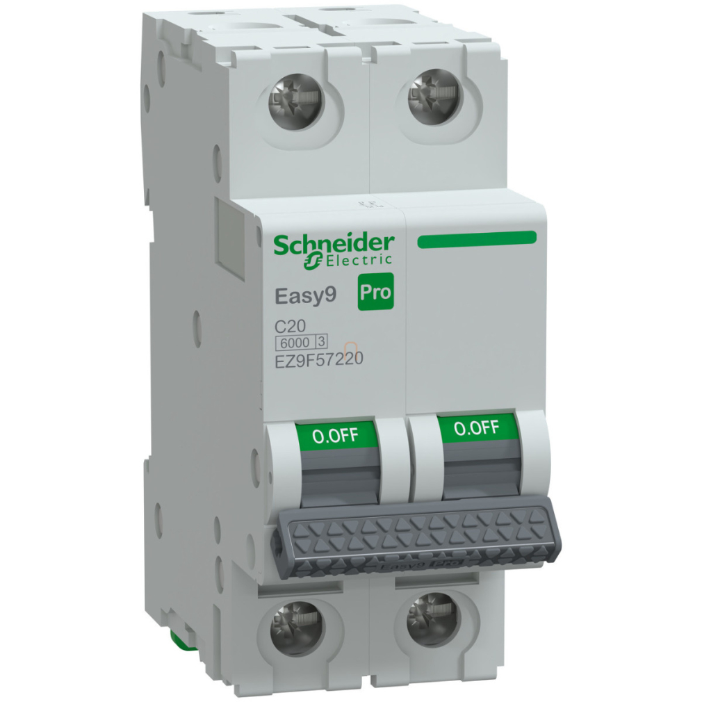 Schneider Easy9 Pro kismegszakító 2P C 20A (EZ9F57220)