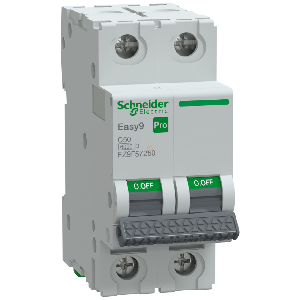 Schneider Easy9 Pro kismegszakító 2P C 50A (EZ9F57250)
