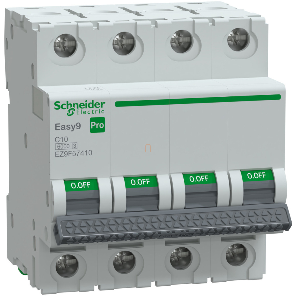 Schneider Easy9 Pro kismegszakító 4P C 10A (EZ9F57410)
