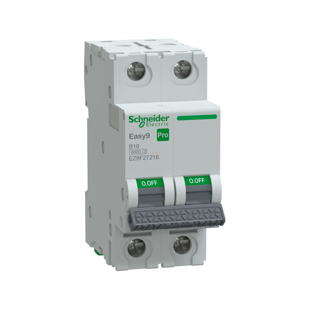 Schneider Easy9 Pro kismegszakító 2P B 16A (EZ9F27216)