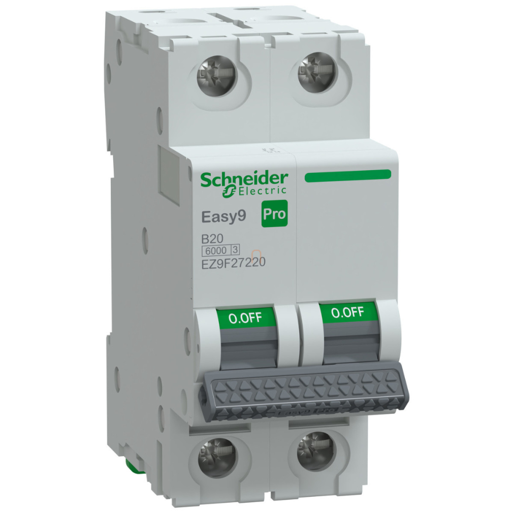 Schneider Easy9 Pro kismegszakító 2P B 20A (EZ9F27220)