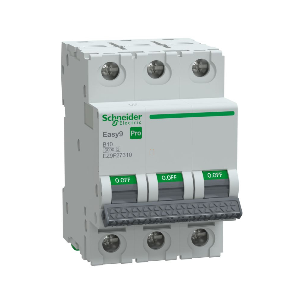 Schneider Easy9 Pro kismegszakító 3P B 10A (EZ9F27310)