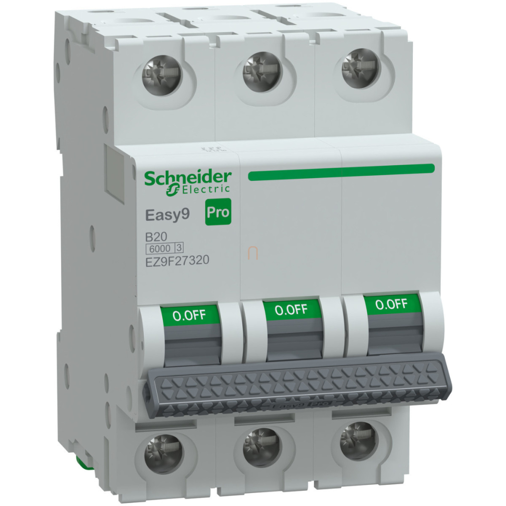 Schneider Easy9 Pro kismegszakító 3P B 20A (EZ9F27320)