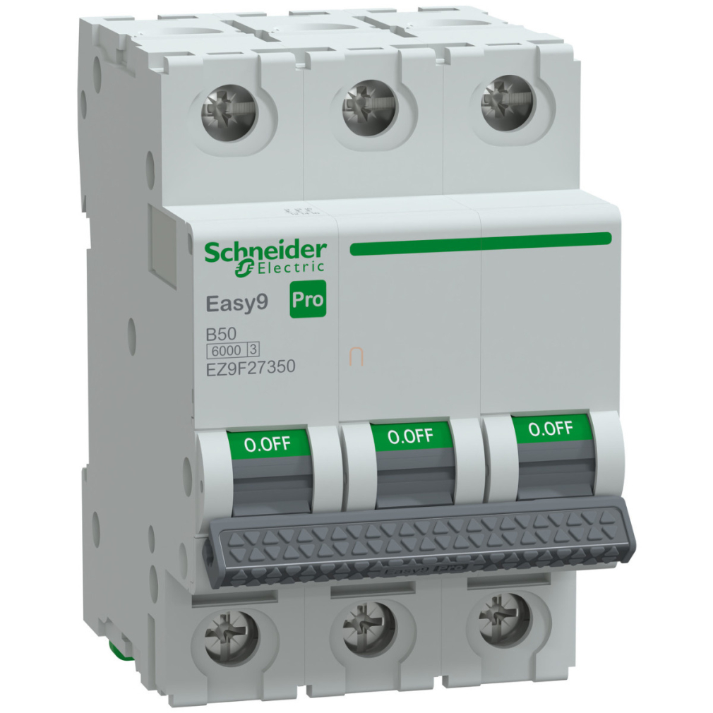 Schneider Easy9 Pro kismegszakító 3P B 50A (EZ9F27350)