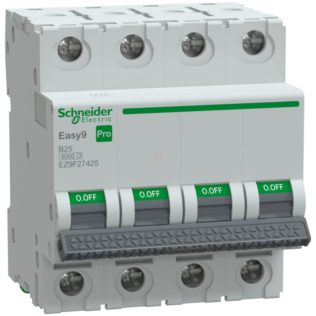 Schneider Easy9 Pro kismegszakító 4P B 25A (EZ9F27425)