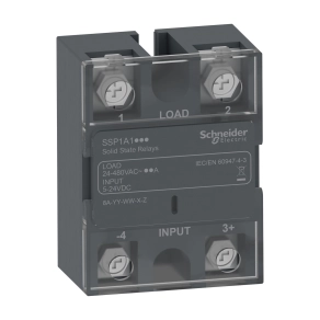 Schneider Electric Easy Harmony Solid State Relays - SSP1A190BDE - 1 fázisú szilárdtest relé 90A 5-24 VDC